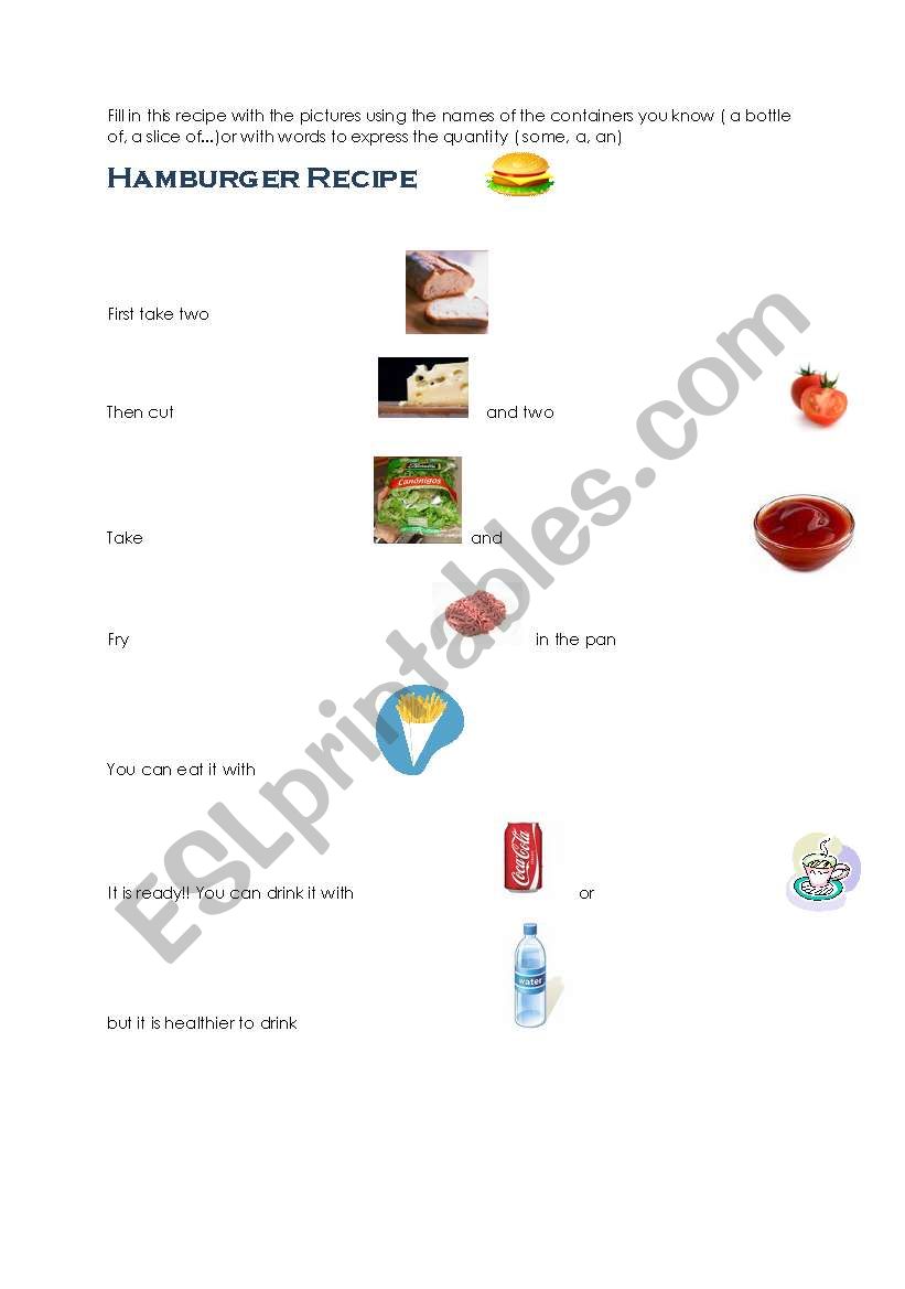 Writing frames quantifiers worksheet