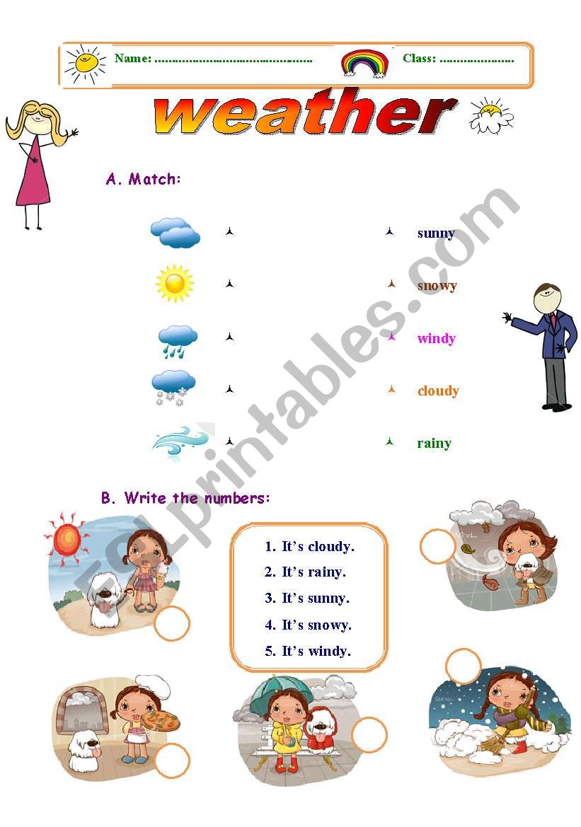 weather worksheet