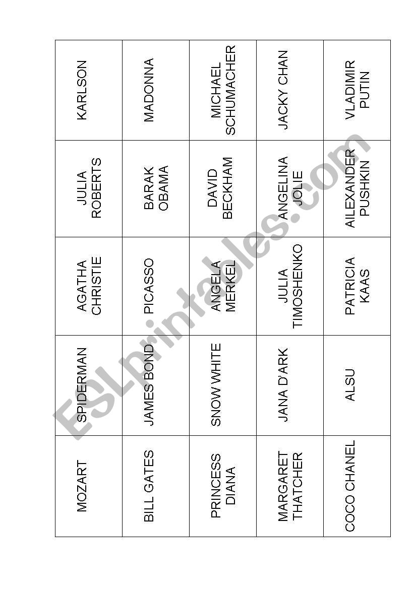 Simple warmer for beginners worksheet