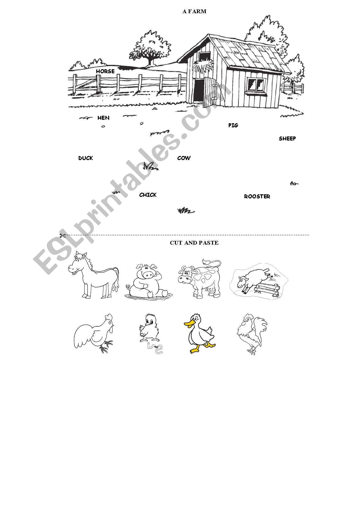 A FARM worksheet