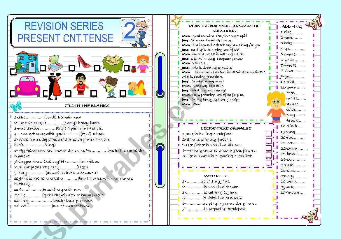 REVISION SERIES 2 worksheet