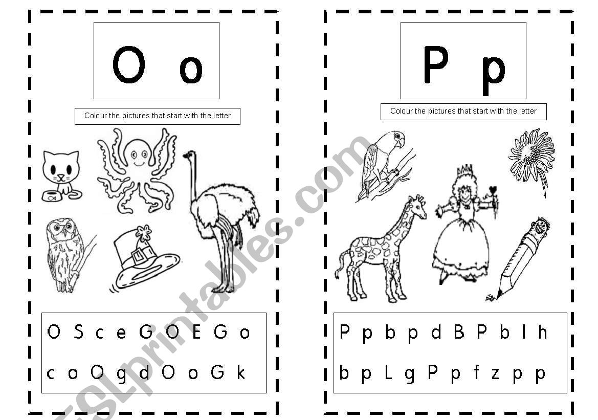 Alphabet read and recognise 3 B&W printer friendly