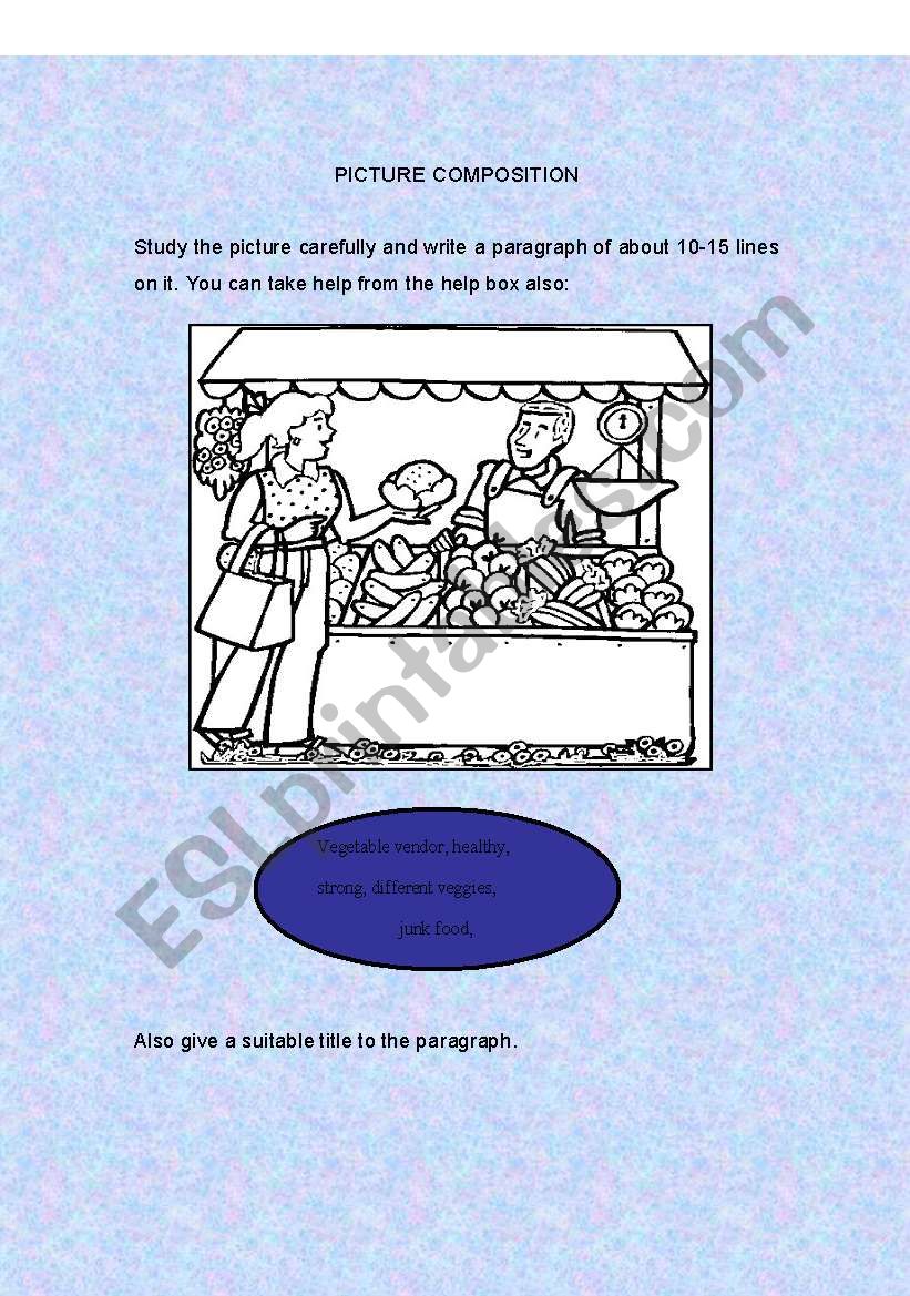 picture composition worksheet