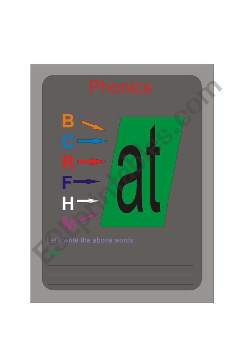 phonics worksheet