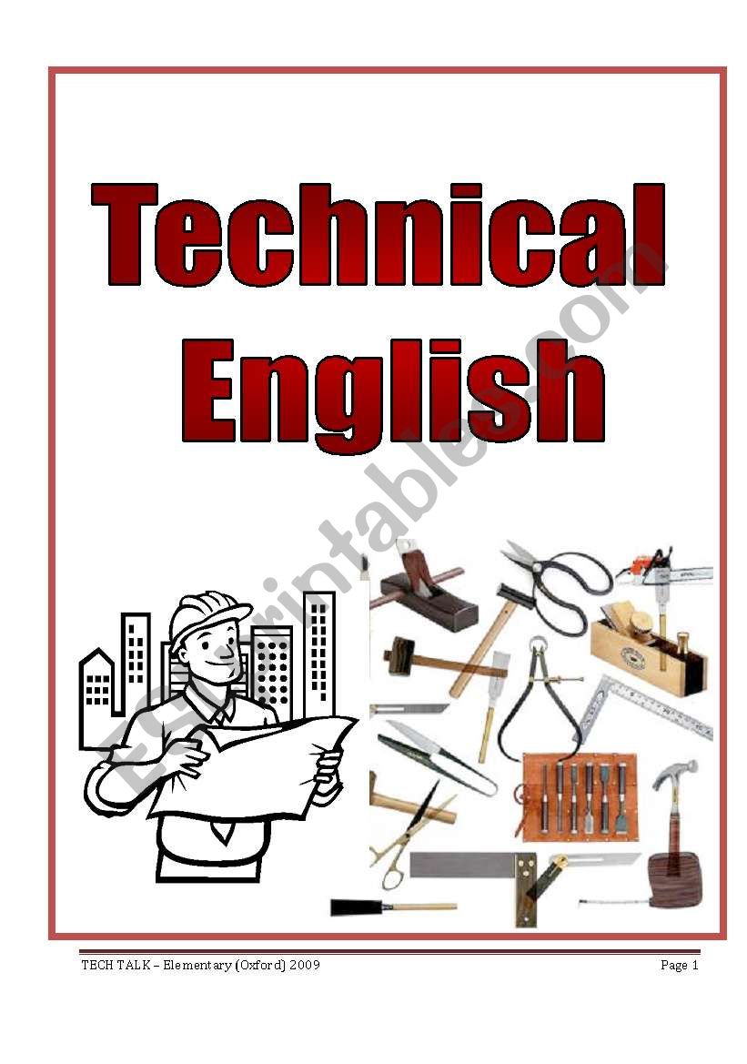 TECHNICAL ENGLISH  - (4 pages)