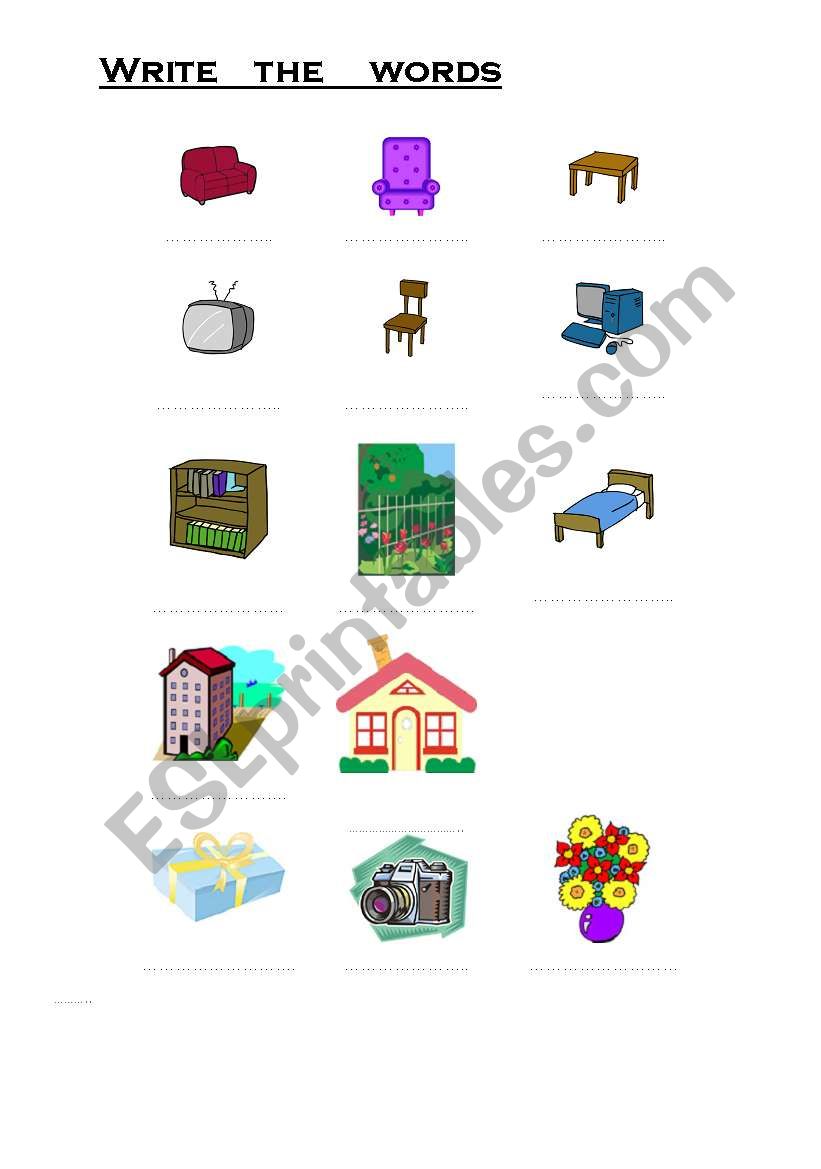What are these? worksheet