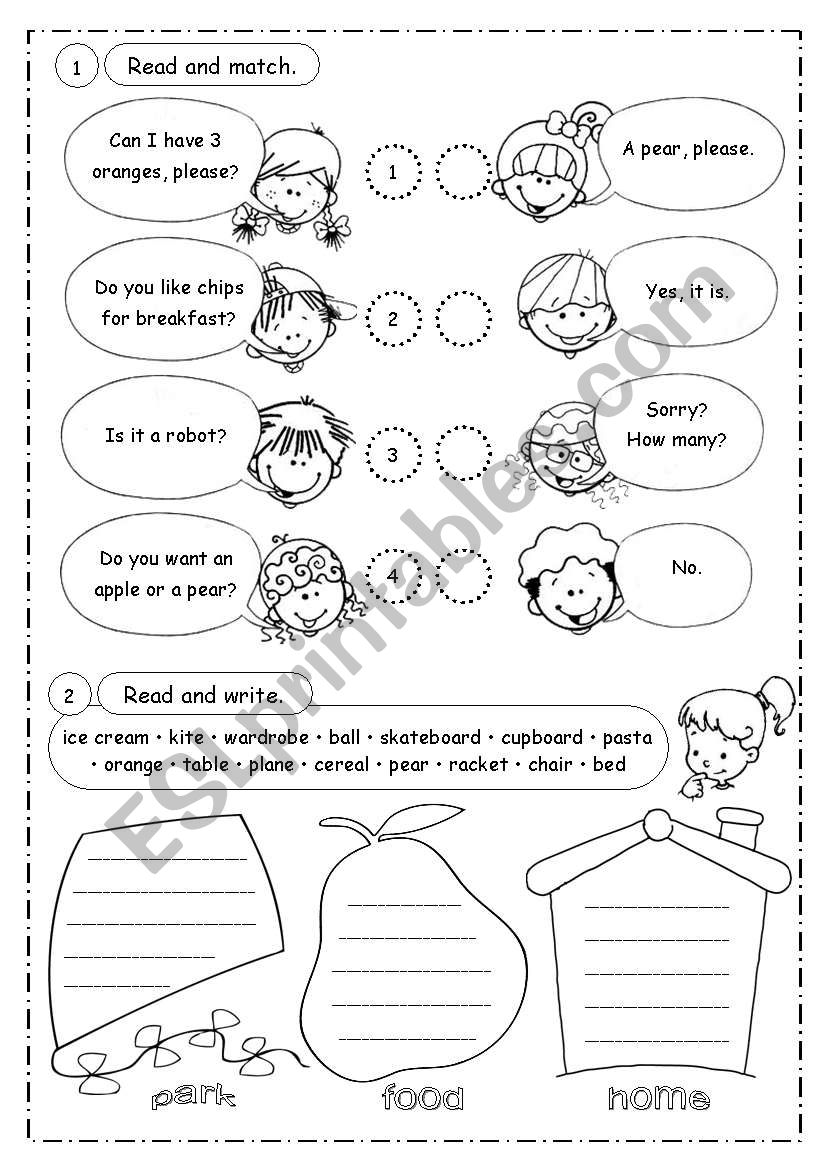 Revision exercises for young learners