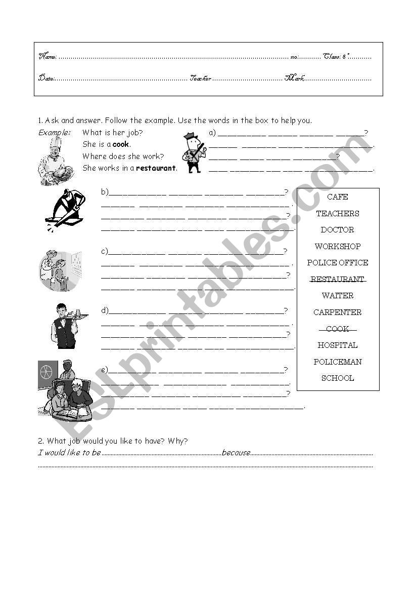 Test worksheet