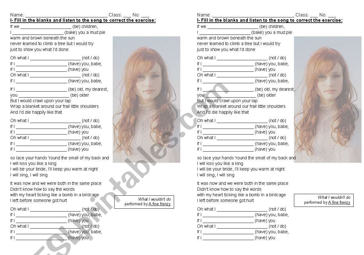 if clauses type II worksheet
