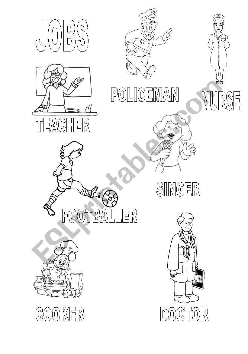Jobs worksheet
