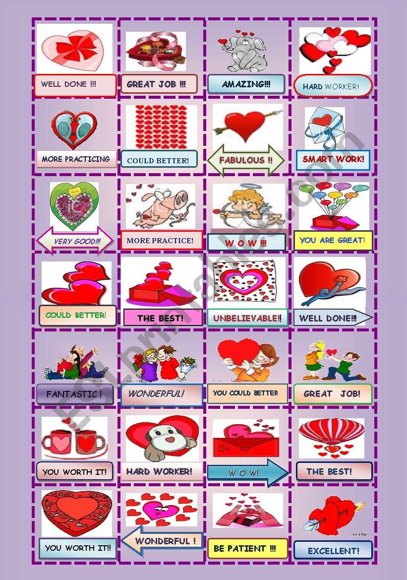 REWARDING  STICKERS worksheet