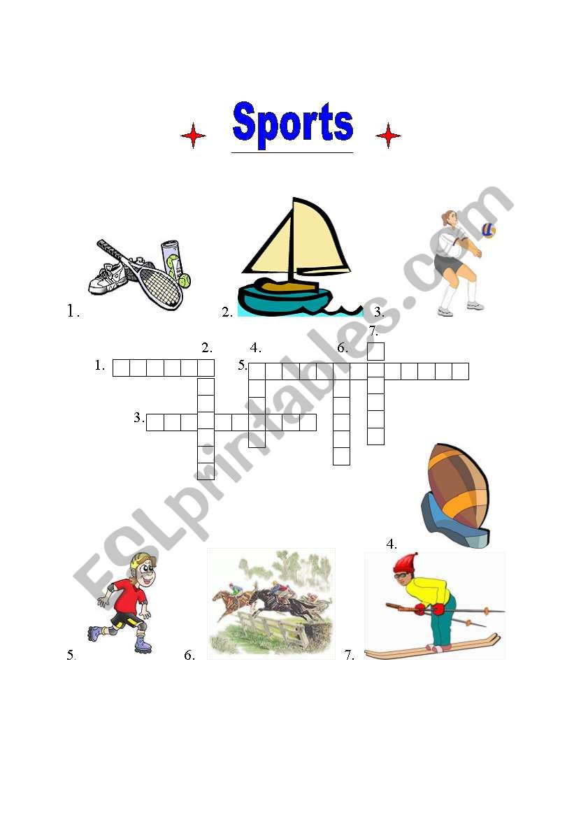 Sports worksheet