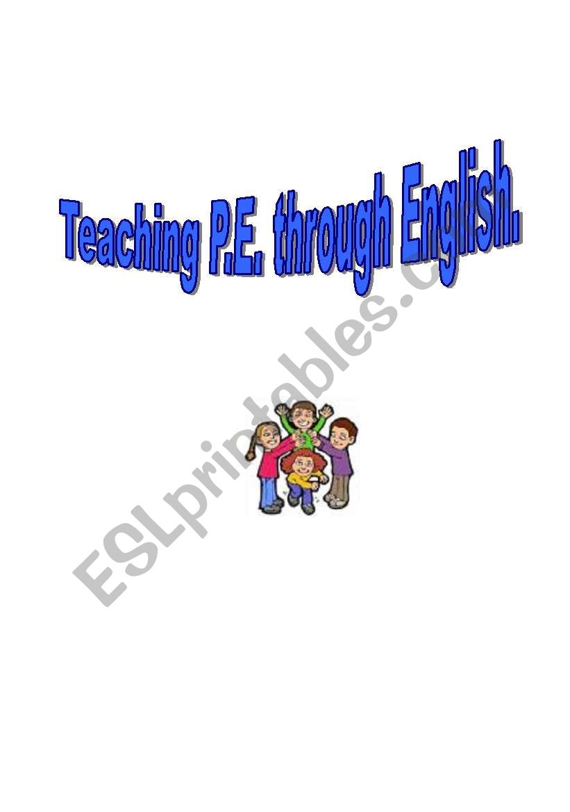 Lesson plan. Teaching P.E through English