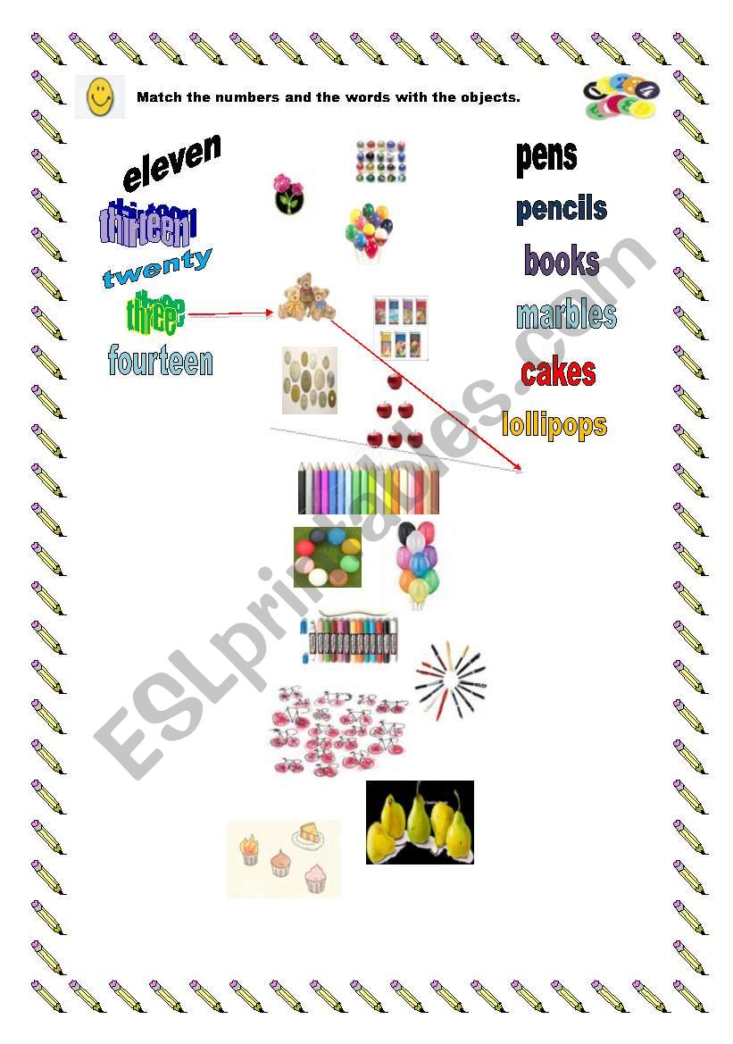 Numbers!! worksheet