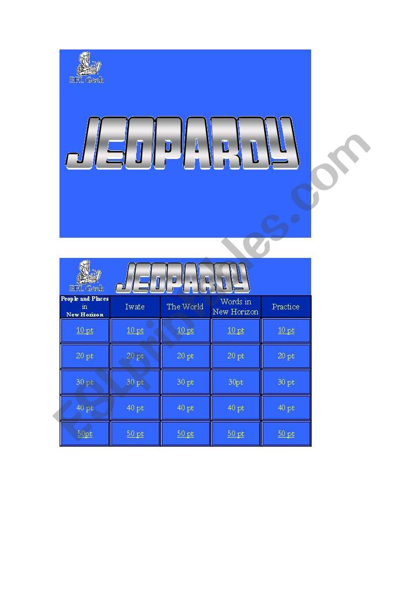 RELATIVE CLAUSE - JEOPARDIZE worksheet