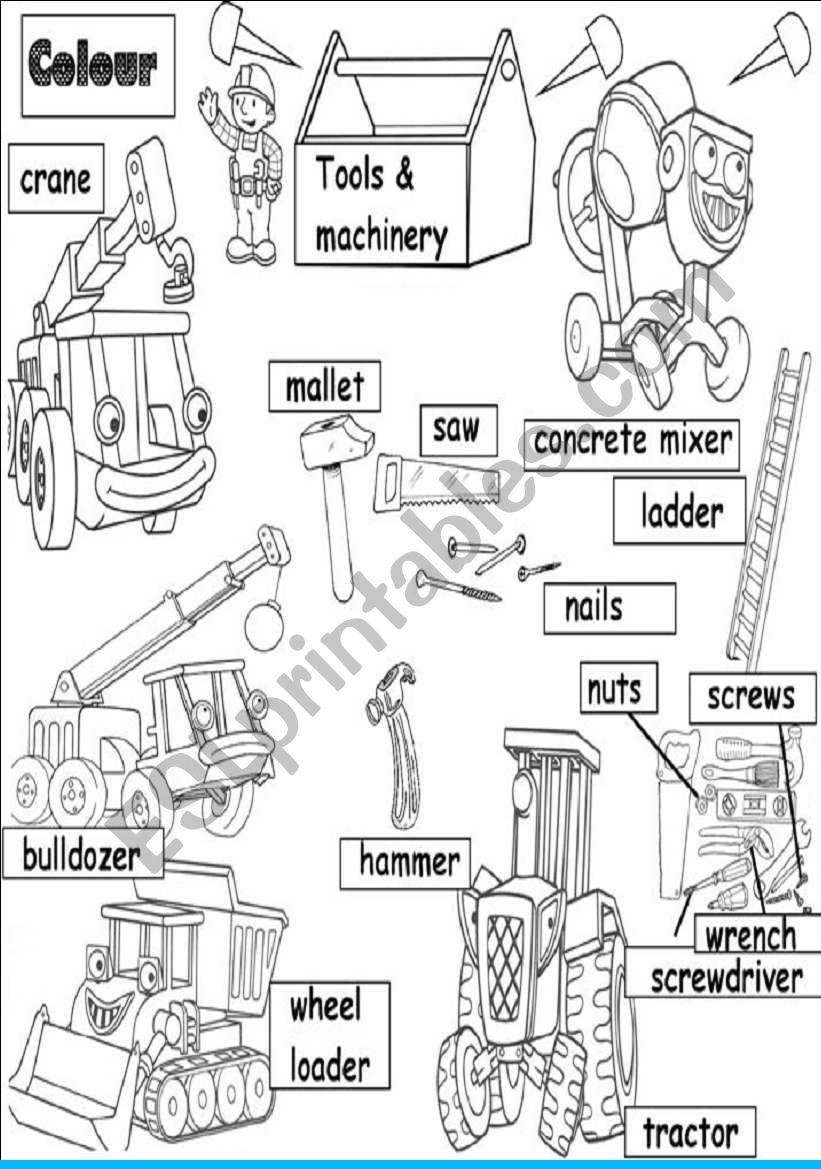 tools worksheet