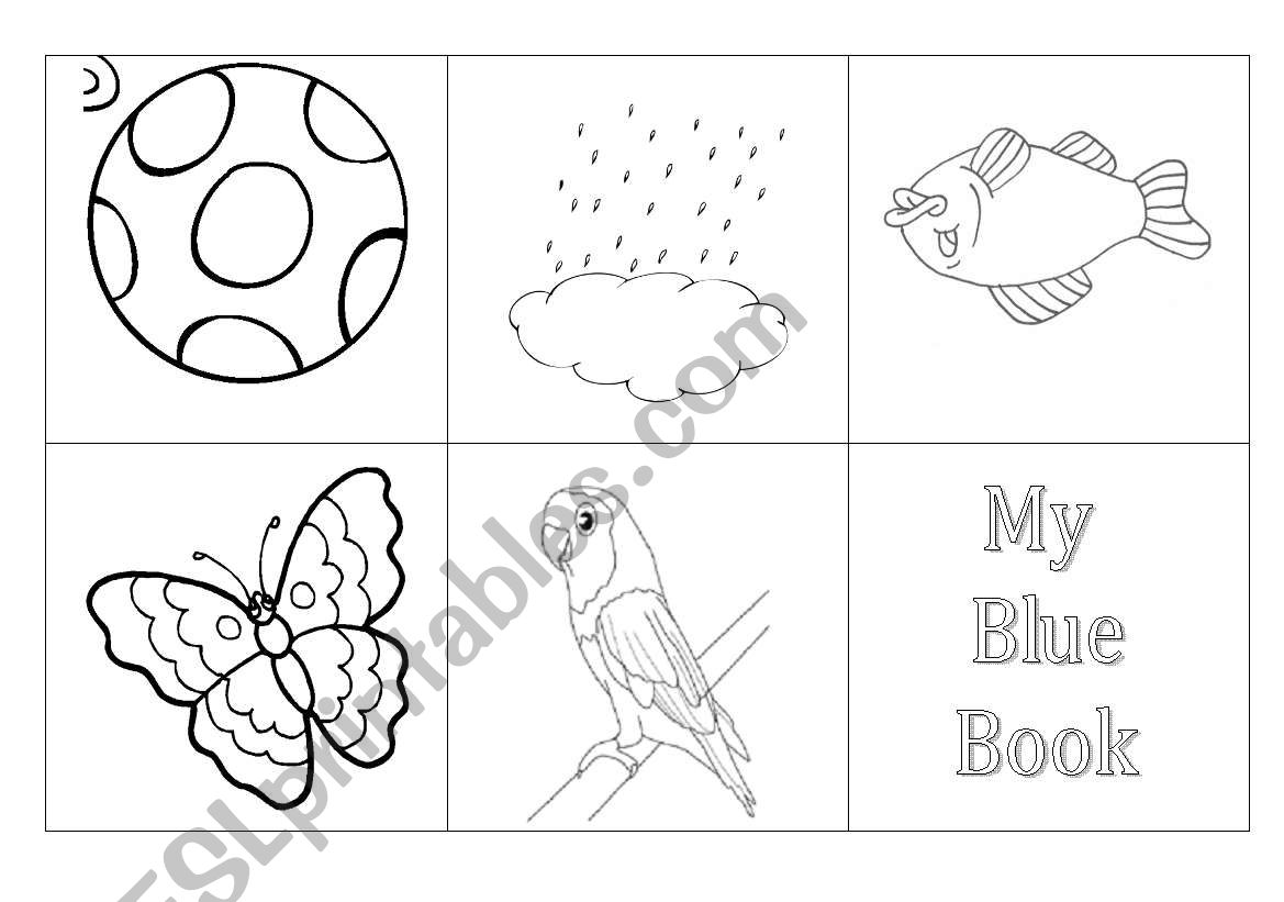 My Blue Book worksheet