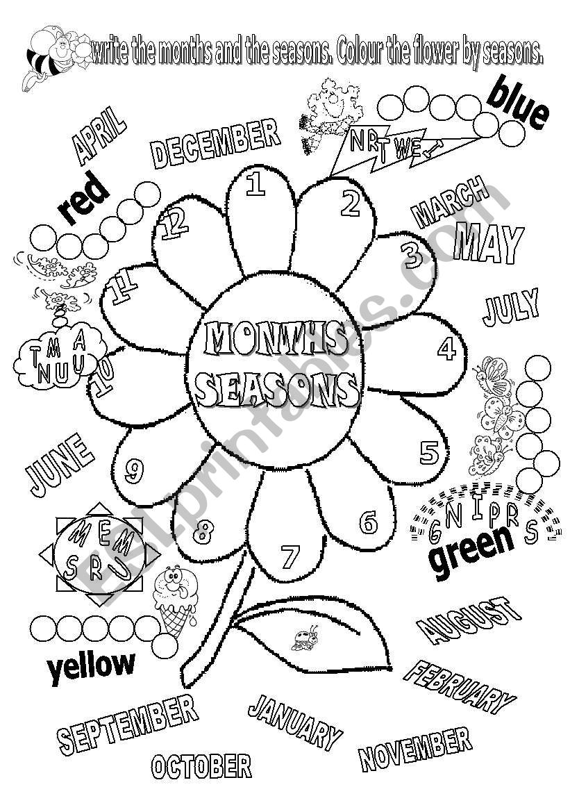 months-and-seasons-esl-worksheet-by-be67