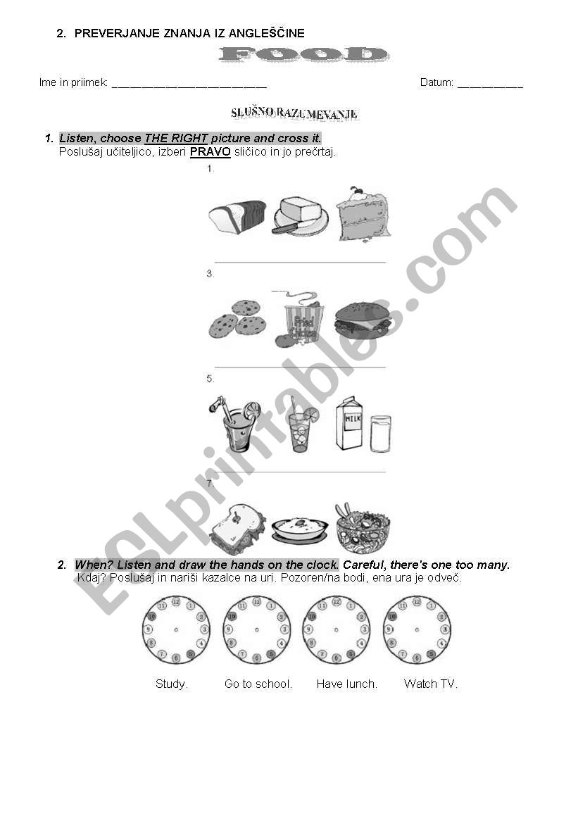test your knowledge worksheet
