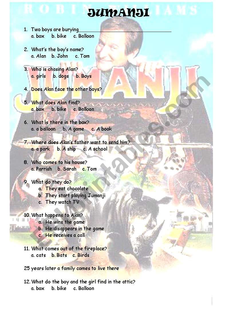 english-worksheets-jumanji