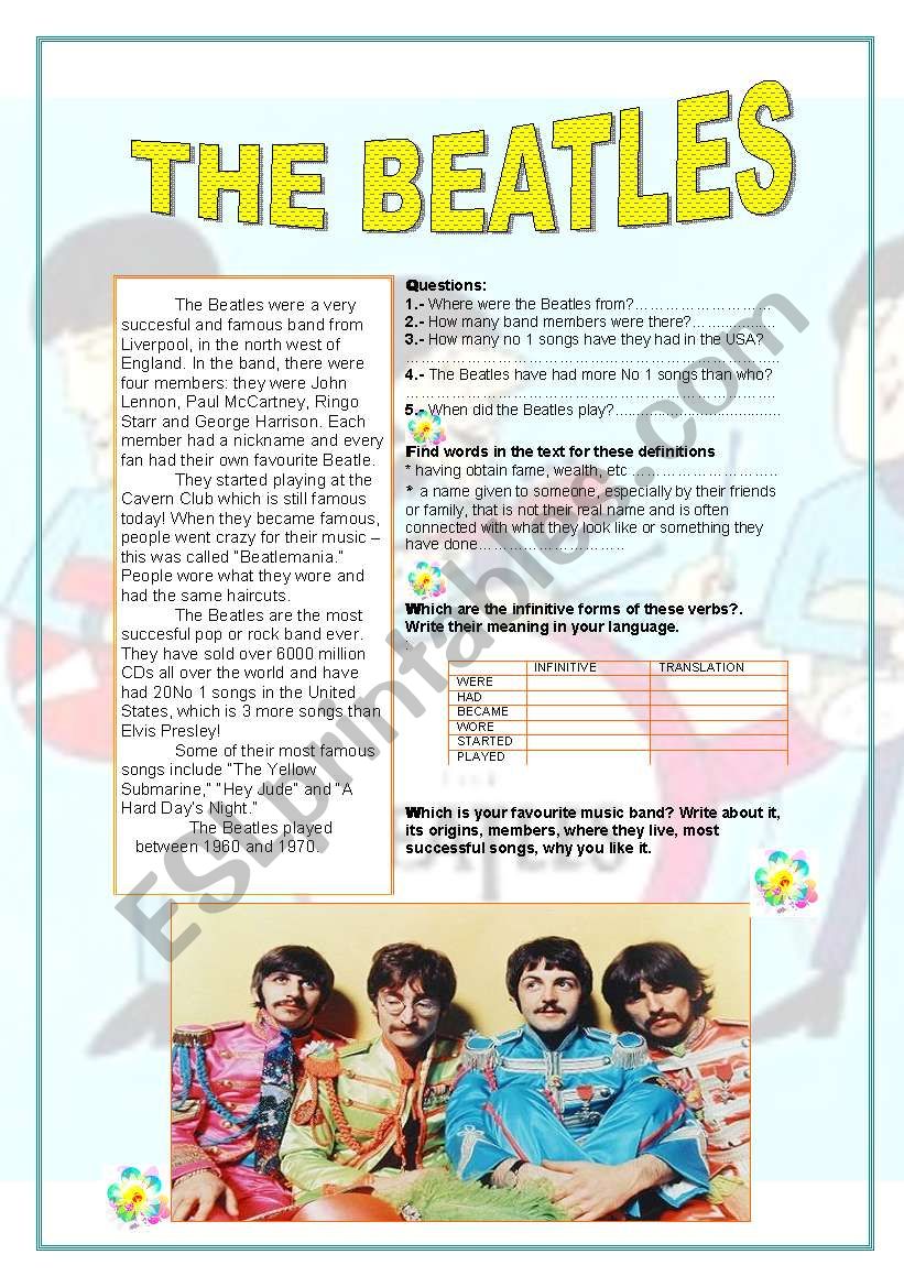 Which Beatle are you? The Beatles