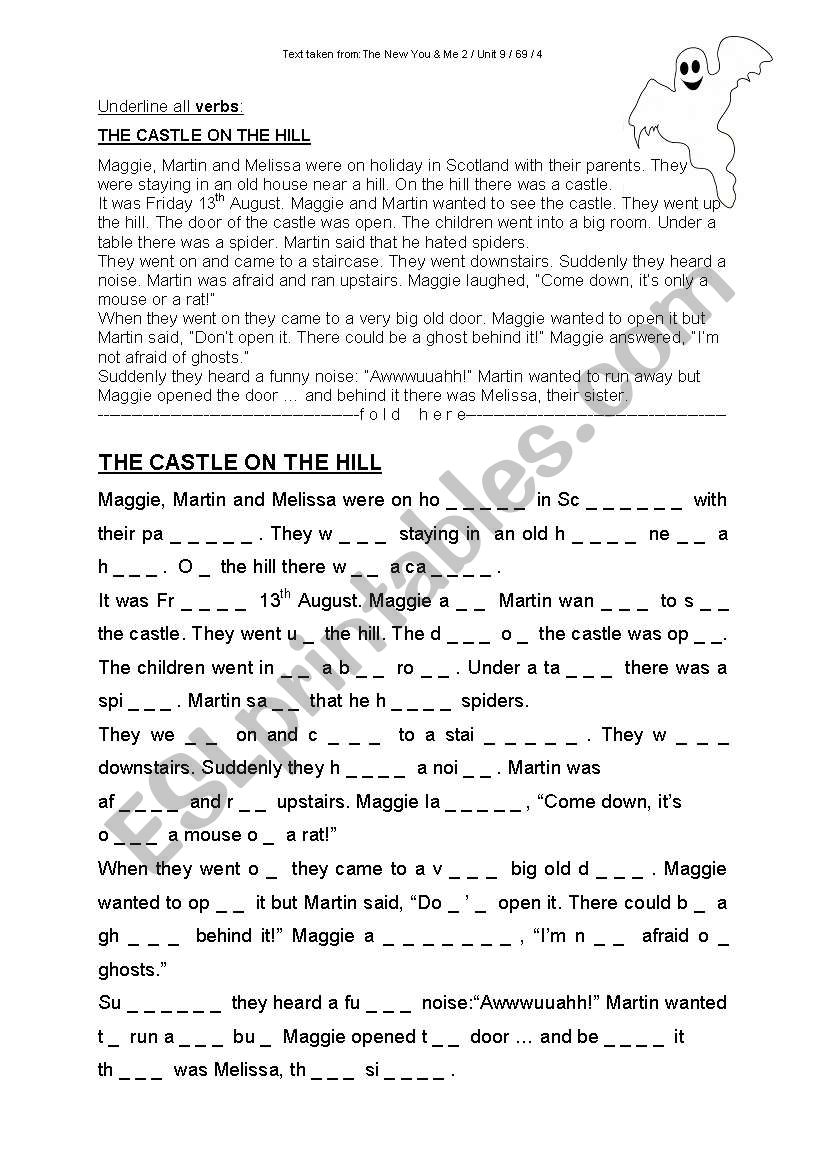 Reading Comprehension: The castle on the hill
