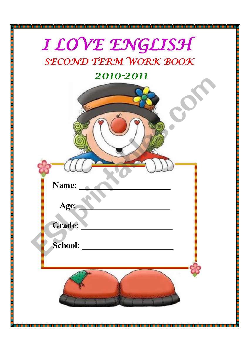 Front page worksheet