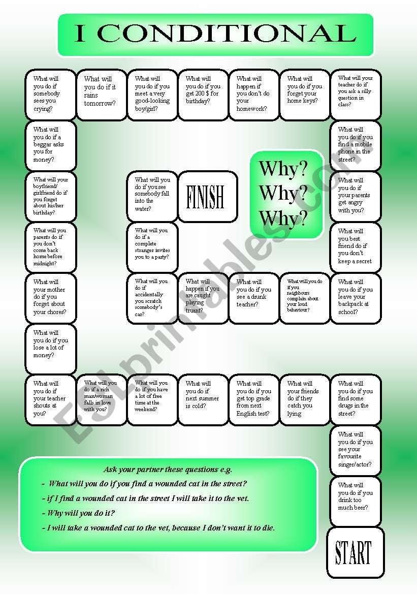 conditional type 1 - a boardgame (editable)