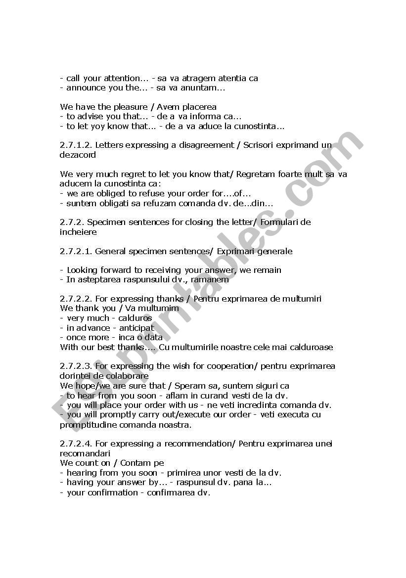 Bussiness English Esl Worksheet By Ionutza