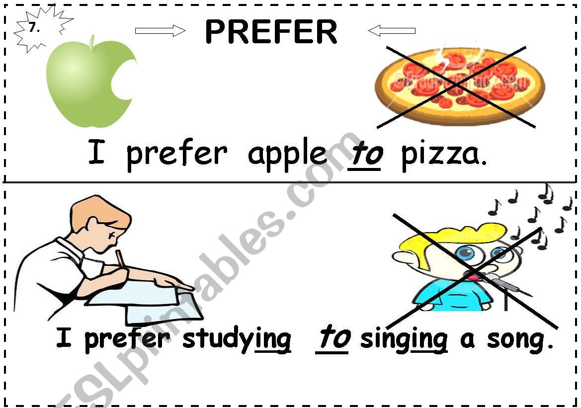 prefer worksheet