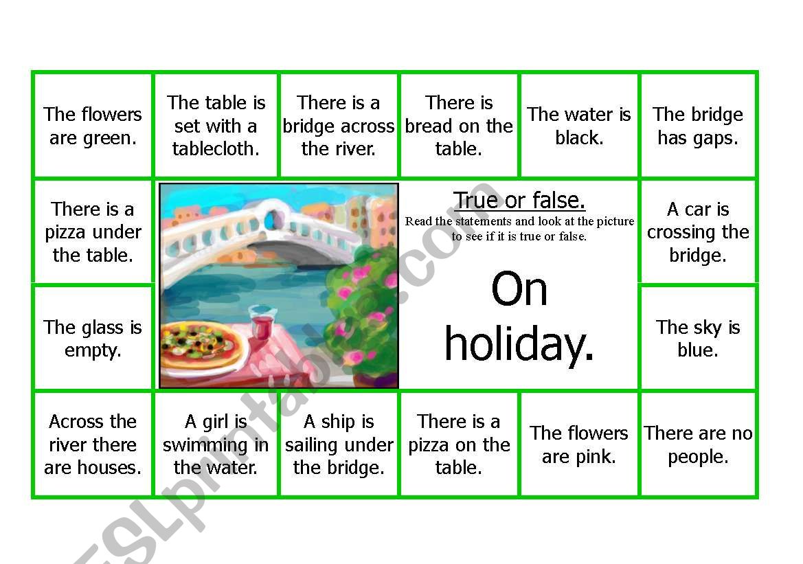 Reading comprehension worksheet