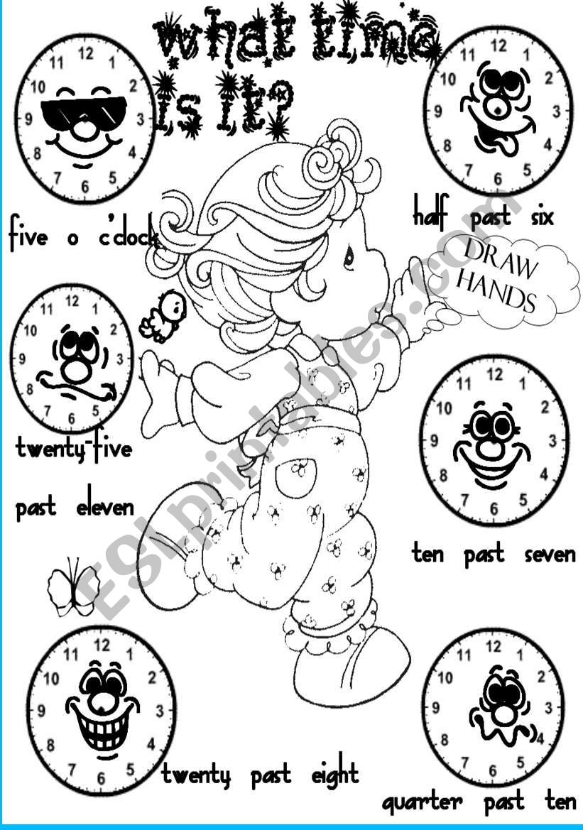 draw hands worksheet