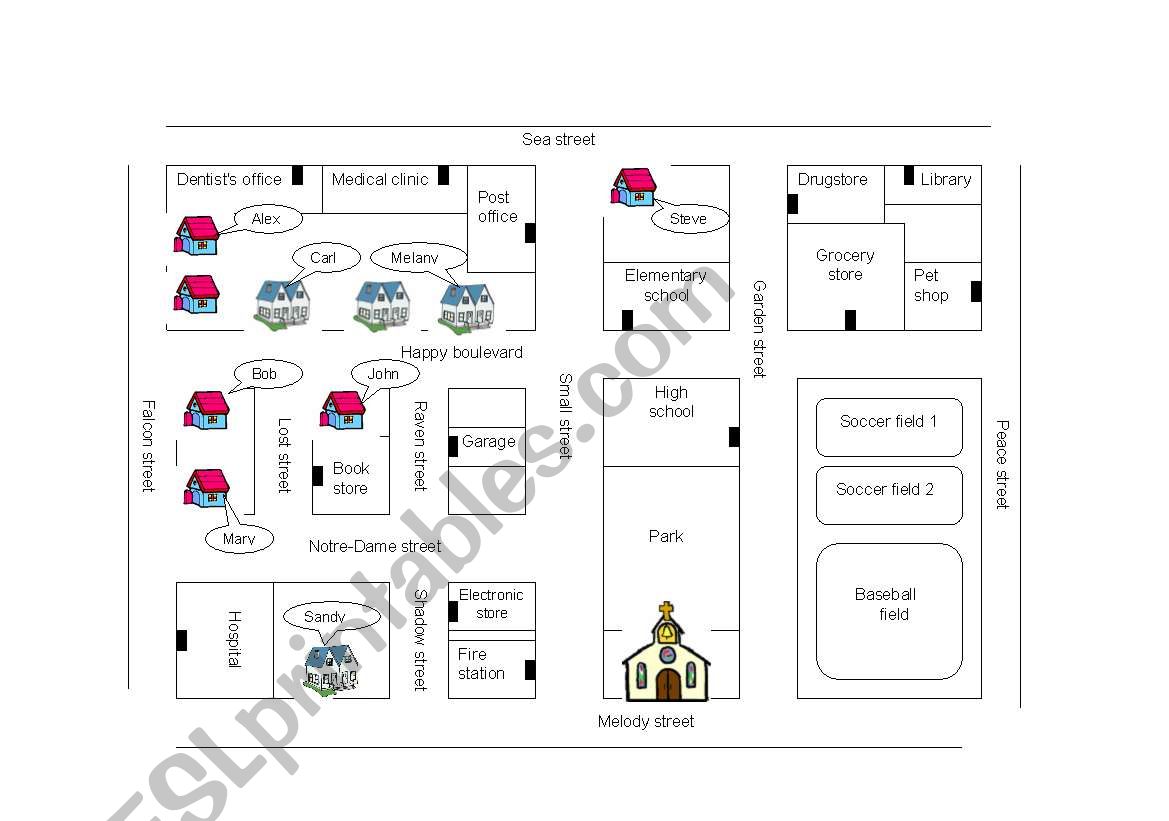 Map worksheet