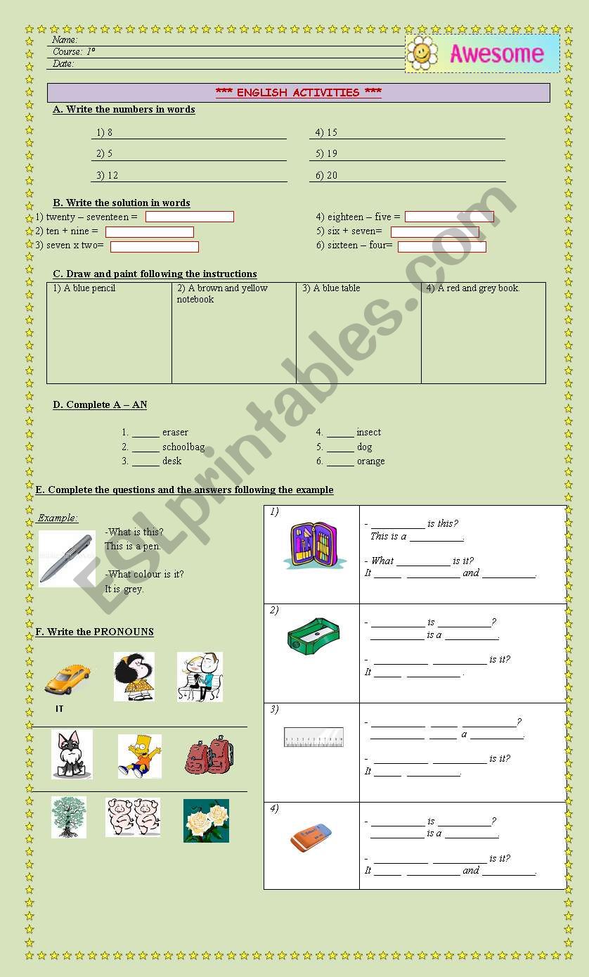 english-worksheet-for-beginners-esl-worksheet-by-lidia-ines