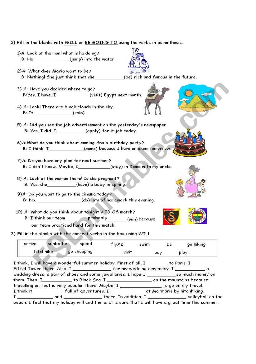 future tense worksheet