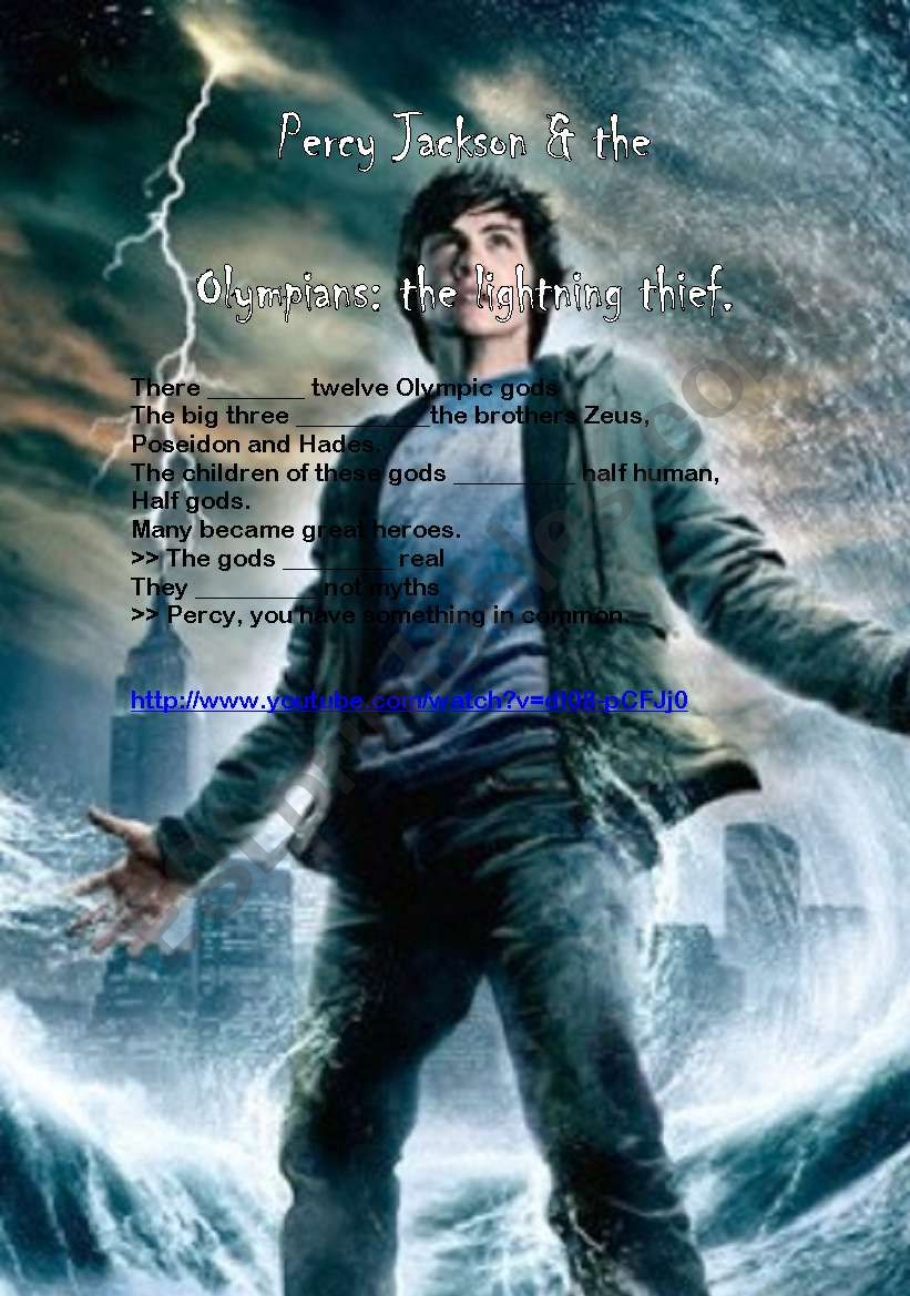 Percy Jackson and the Olympians: the lightning thief. (based on the trailer)