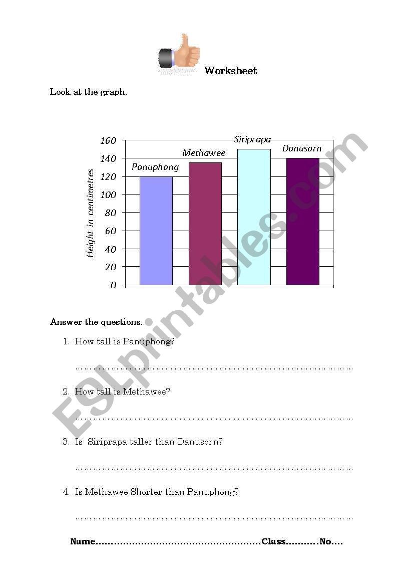 Graph worksheet