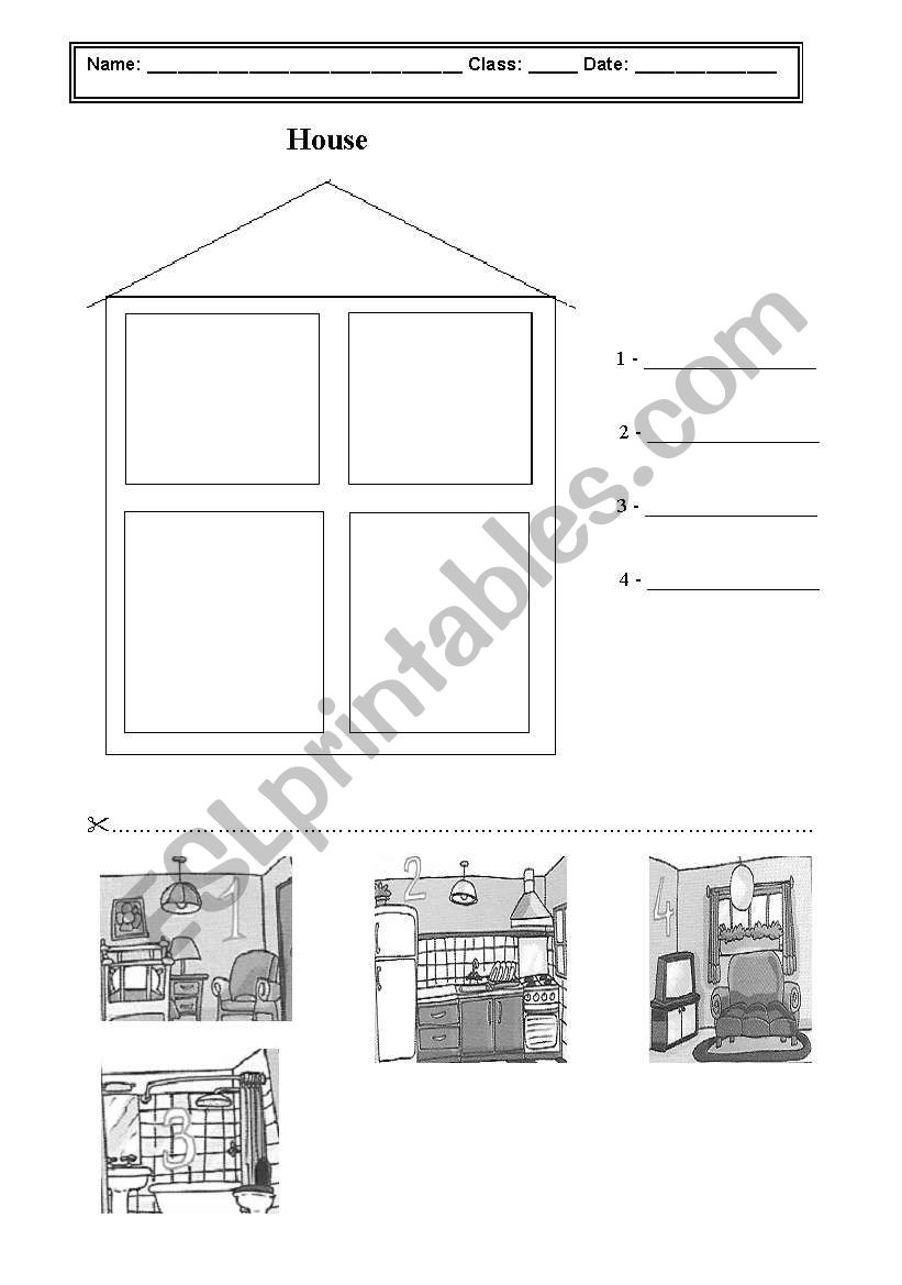 Build a house worksheet