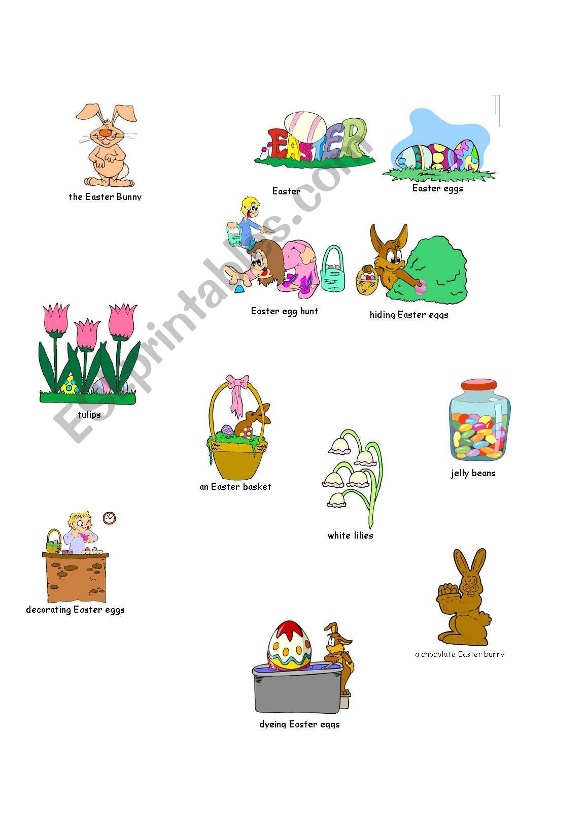 Easter worksheet