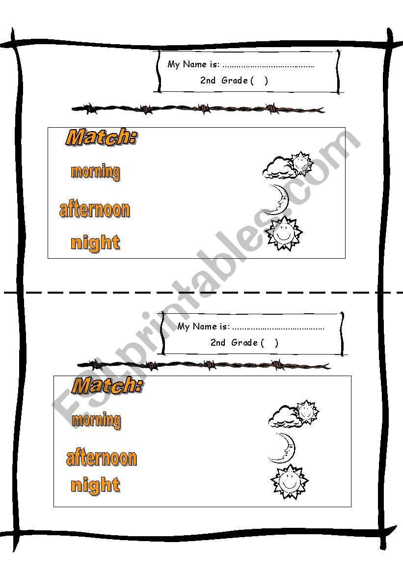 day worksheet