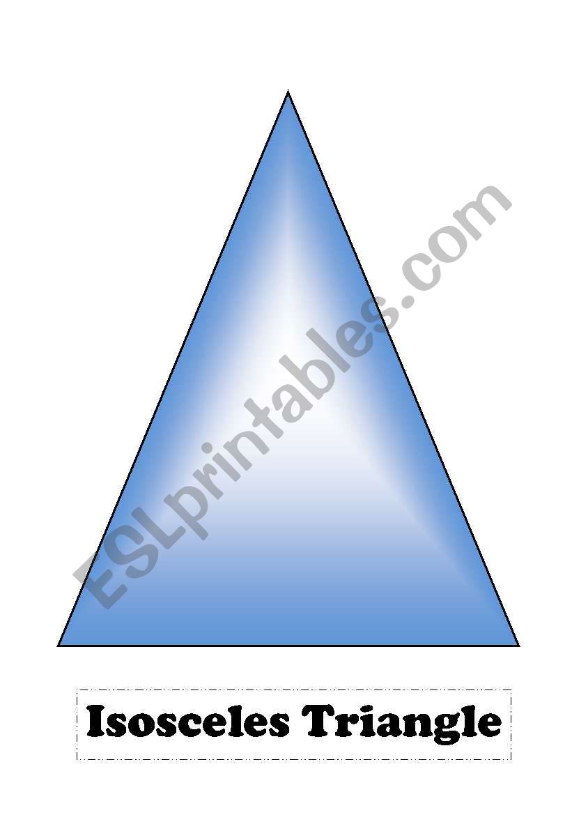 2D shapes worksheet