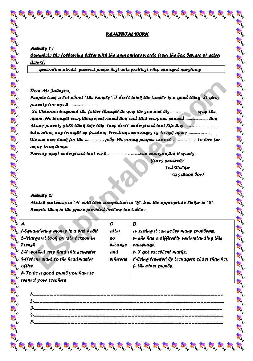 remedial-work-esl-worksheet-by-rime