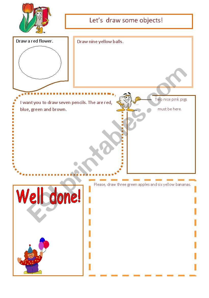 Templates and Layouts worksheet