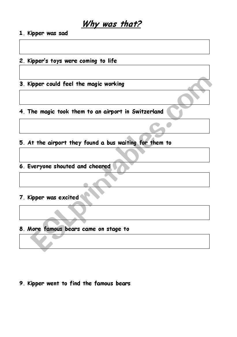 The magic key- Oxford reading worksheet