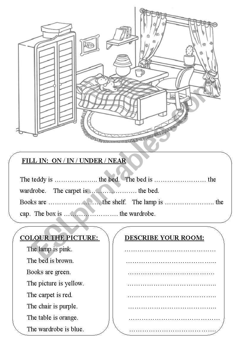 ROOM worksheet