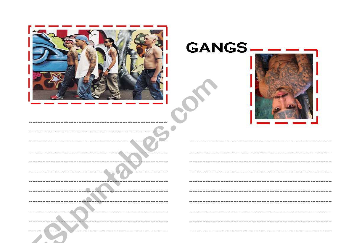 STREET GANGS ROUTINE + PRESENT SIMPLE 3RD PERSON SINGULAR