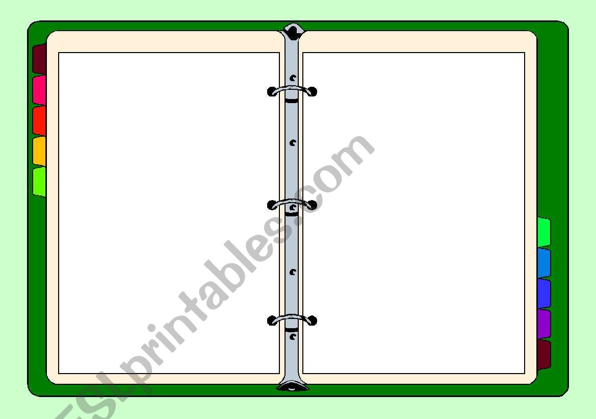 Template worksheet