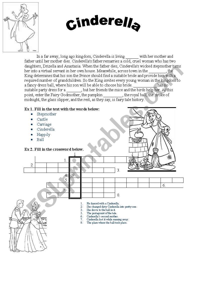 Cinderella worksheet