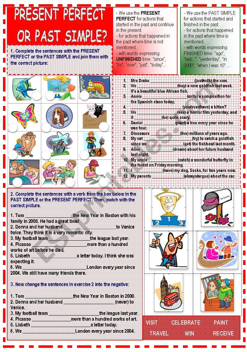 present perfect or past simple?