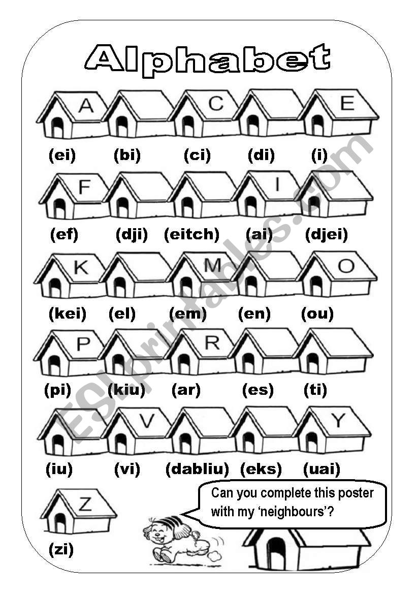 ALPHABET  worksheet